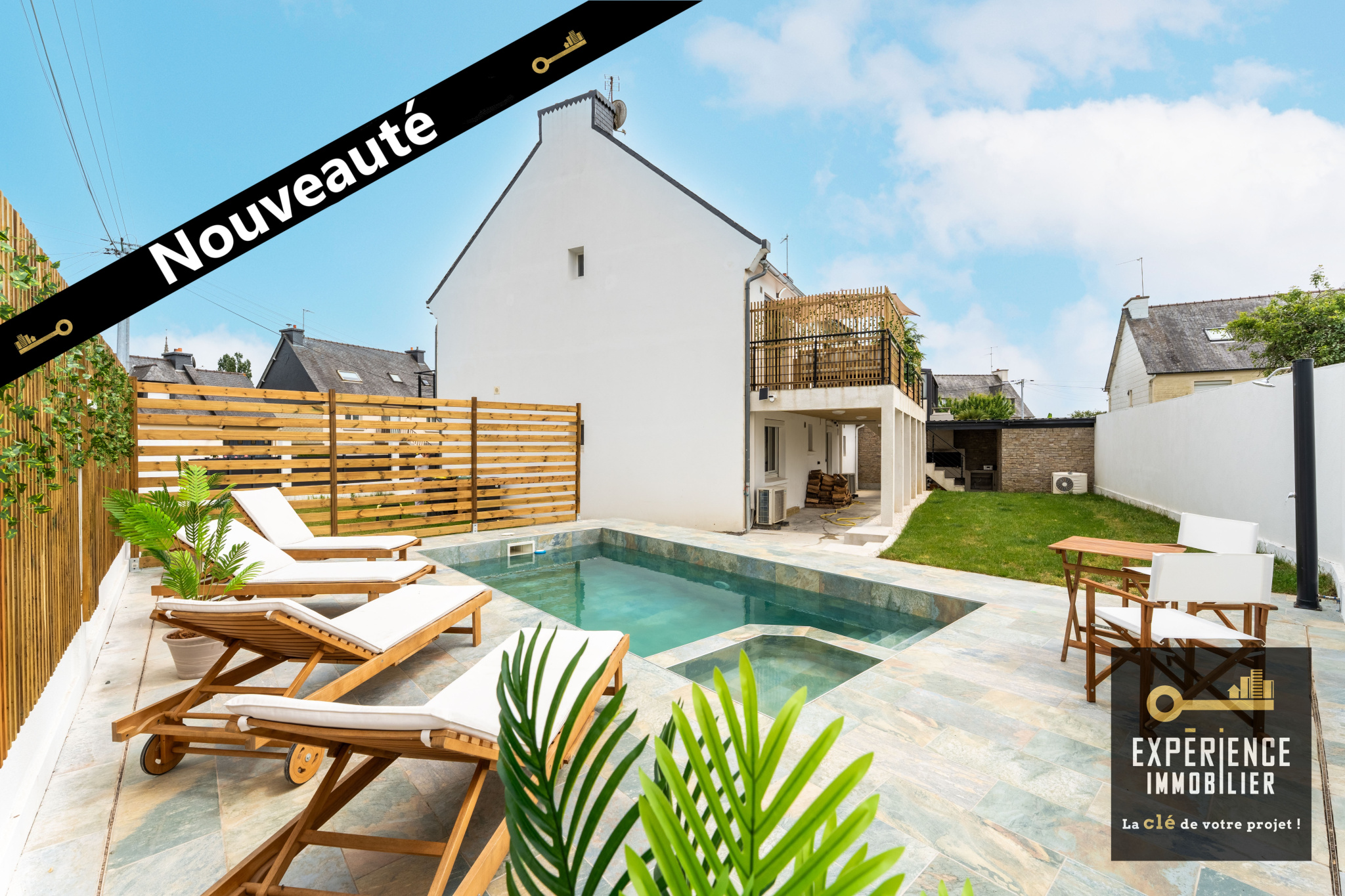 Maison familiale avec piscine et dépendance