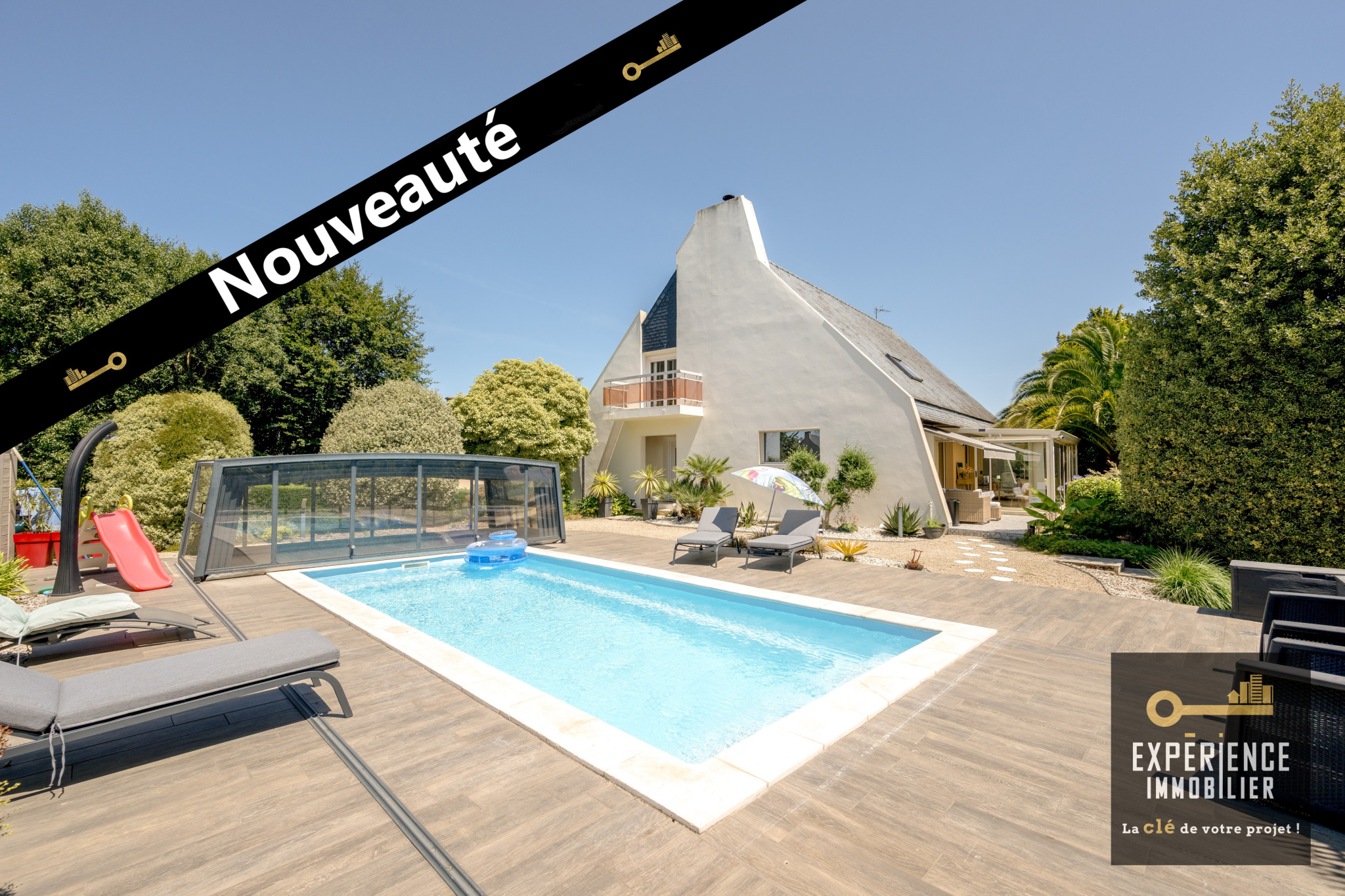 Superbe maison familiale et sa piscine chauffée